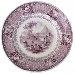 "Foot Of Mount Sinai" Plate