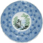 "Romantic Castle #1 Plate