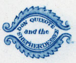 " Don Quixote and the Shepherdesses" Mark