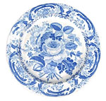 Blown Rose Plate