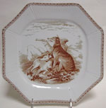 "Sporting Scenes" Plate