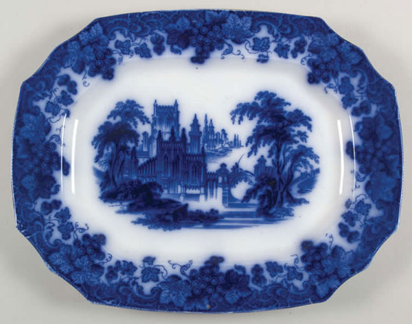 blue platter