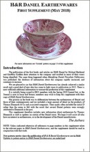 H&R DANIEL EARTHENWARES FIRST SUPPLEMENT (MAY 2018)