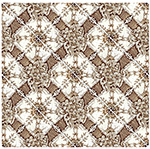 Bouquet on Ribbon Tile